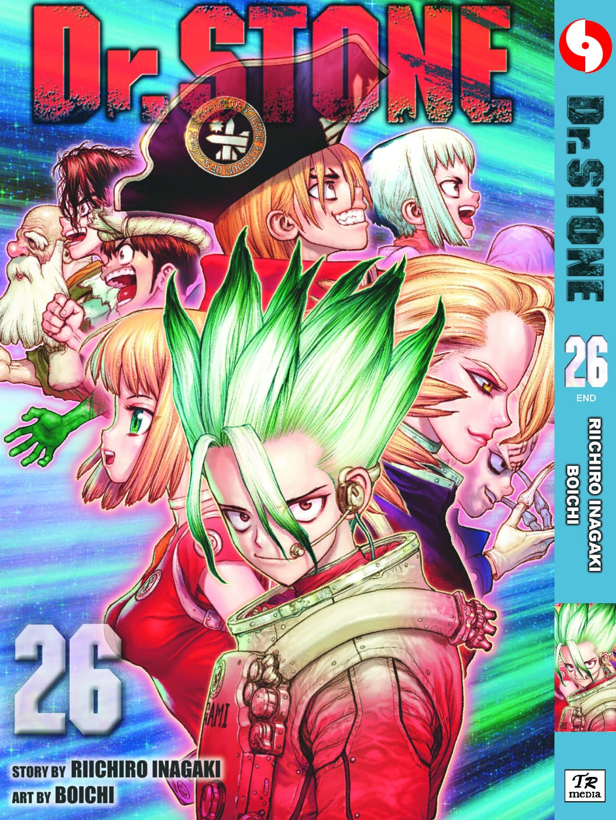 Dr Stone (English Manga) Volume 1-26 END – Comic Hut