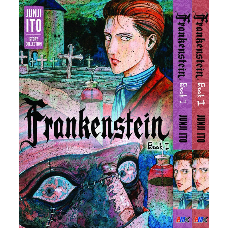 Junji Ito English Manga Story Collections Horror Comics Komik (Pick Title) - Frankenstein