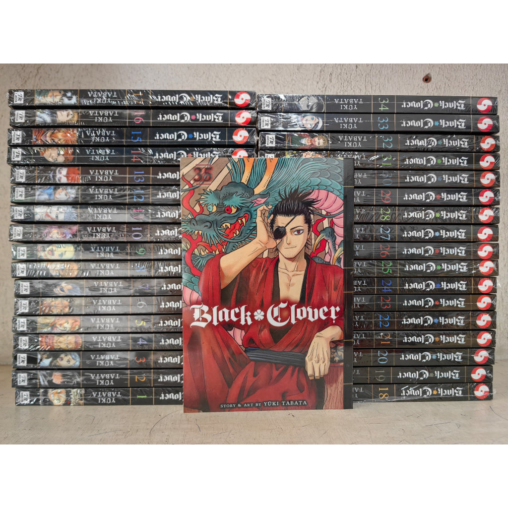 Black Clover (English Comics) Vol. 1-36 - Full Set