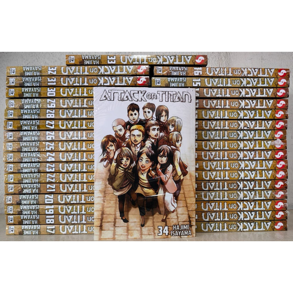 Attack on Titan (English Comics) Vol. 1-34 - Full Set