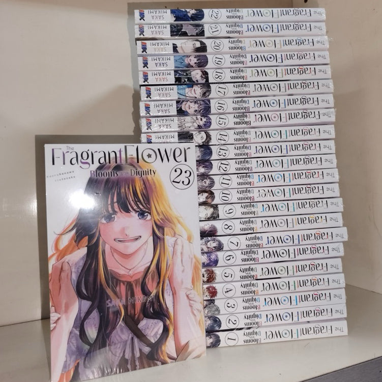 The Fragrant Flower Blooms with Dignity (English Comics) Vol. 1-23 - Full Set